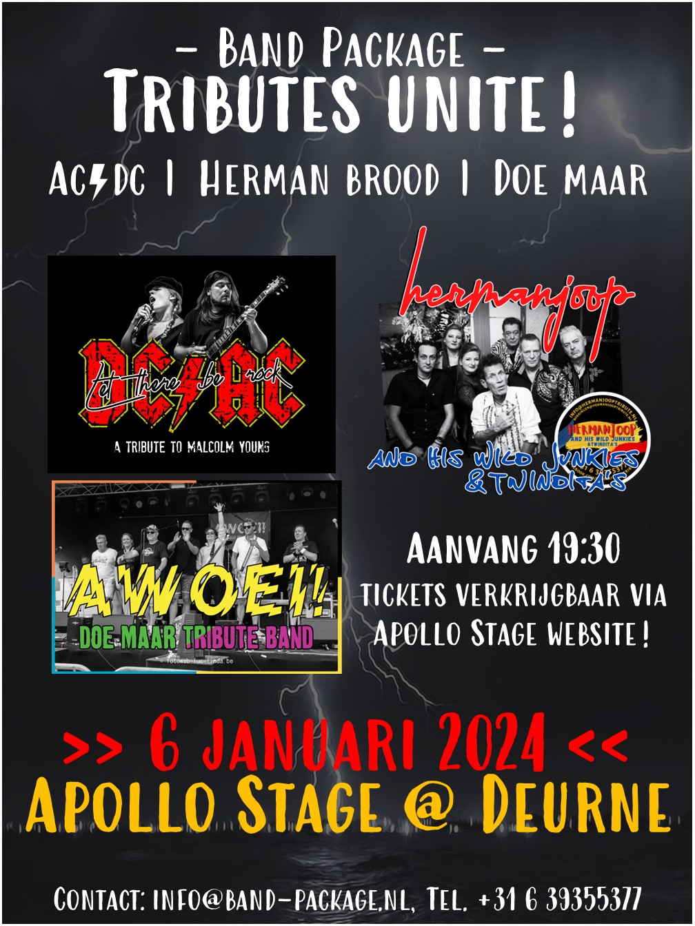 Herman Brood, Doe Maar, AC/DC